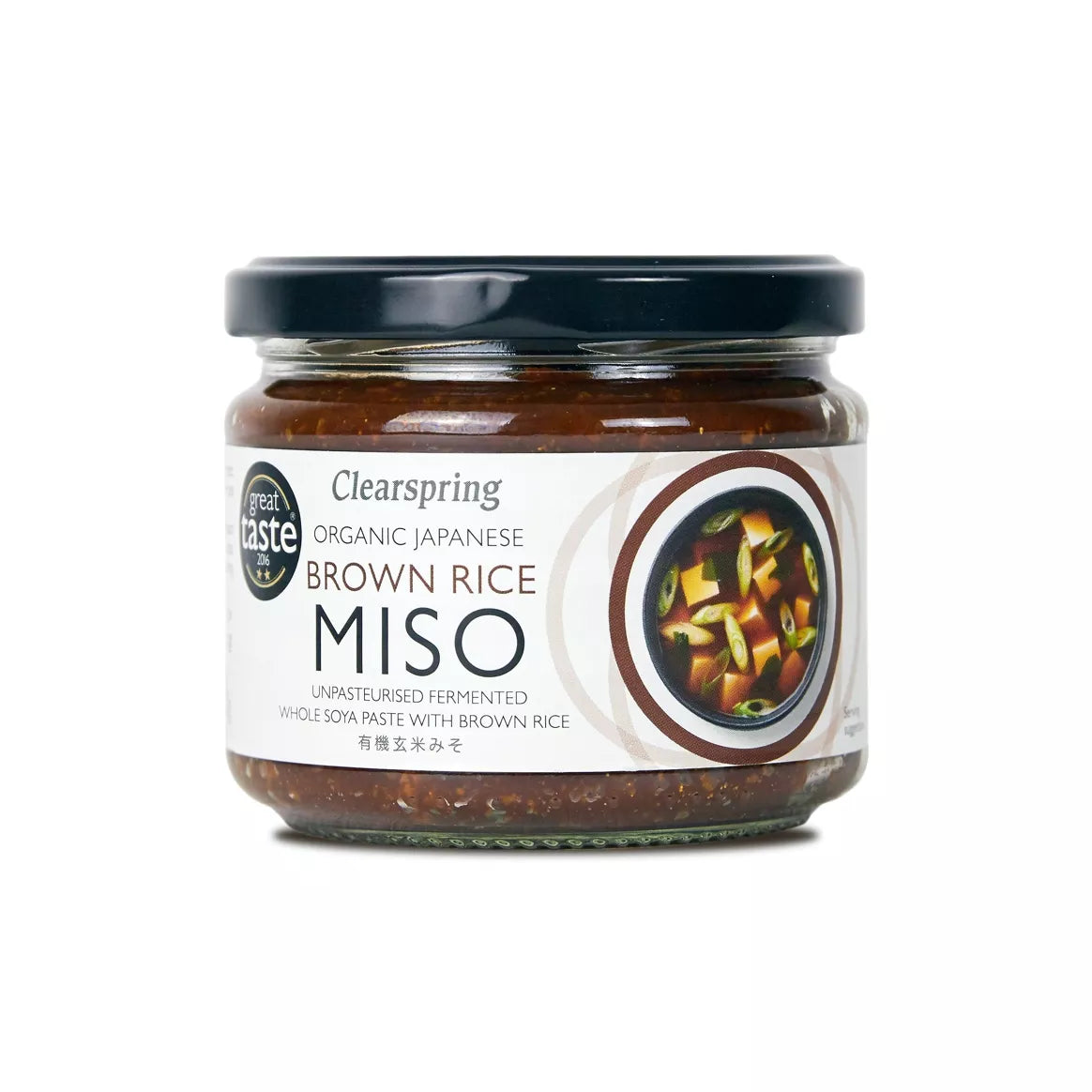 Miso de riz complet bio non pasteurisé - 300 g